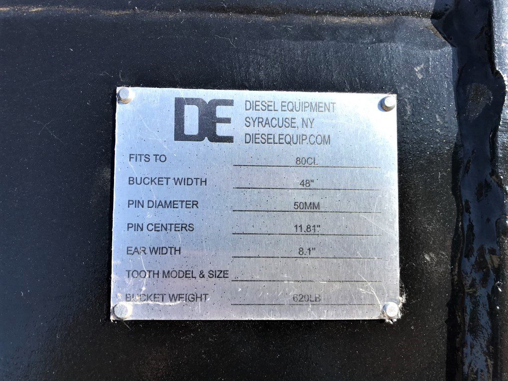 48" Screening Bucket for 80CL Excavator - Image 10
