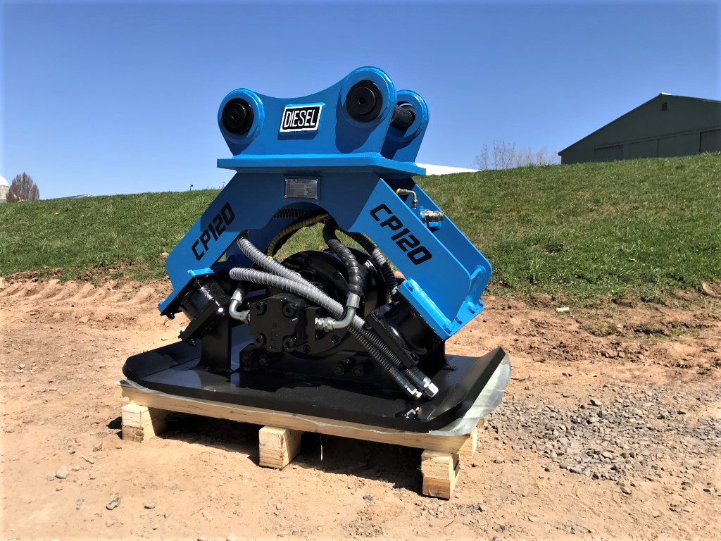 CP120 Plate Compactor for 120CL Excavator - Image 2