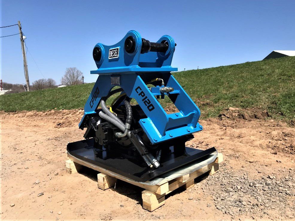 CP120 Plate Compactor for 120CL Excavator - Image 3