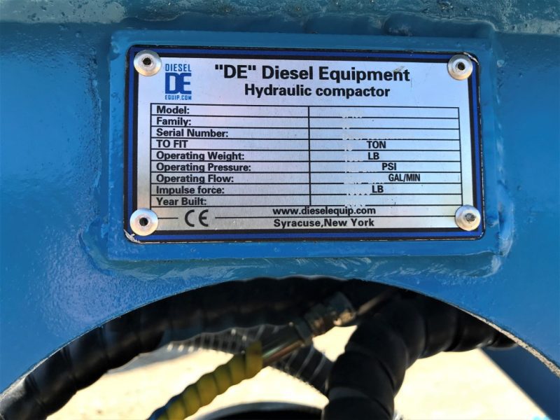 CP170 Plate Compactor for 170CL Excavator - Dynamic Attachments