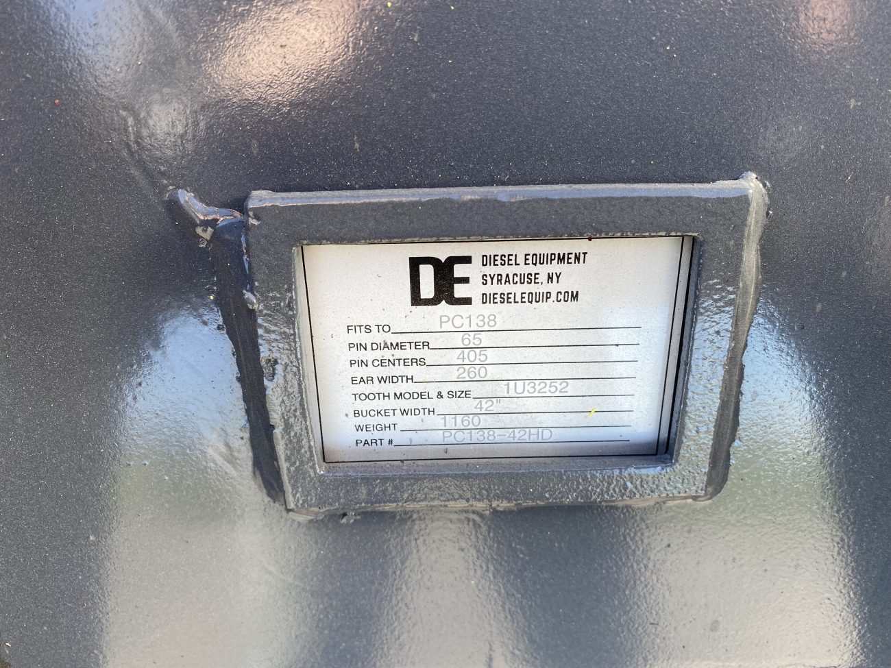 42'' PC138 DIGGING BUCKET - Image 7