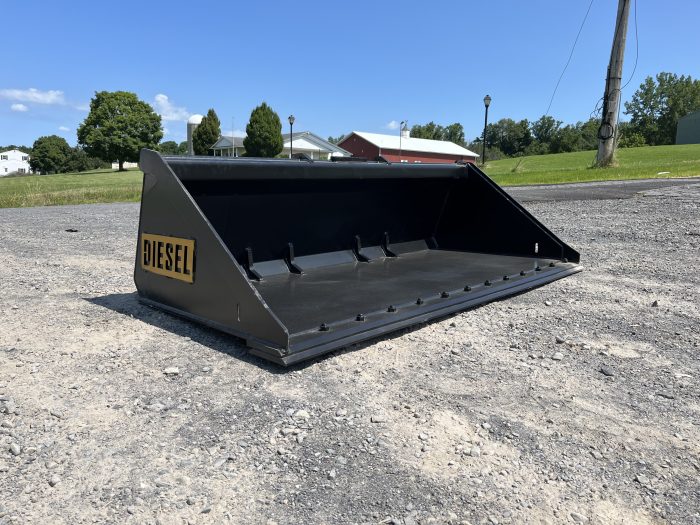 76" Heavy Duty Low Profile Skid Steer Bucket